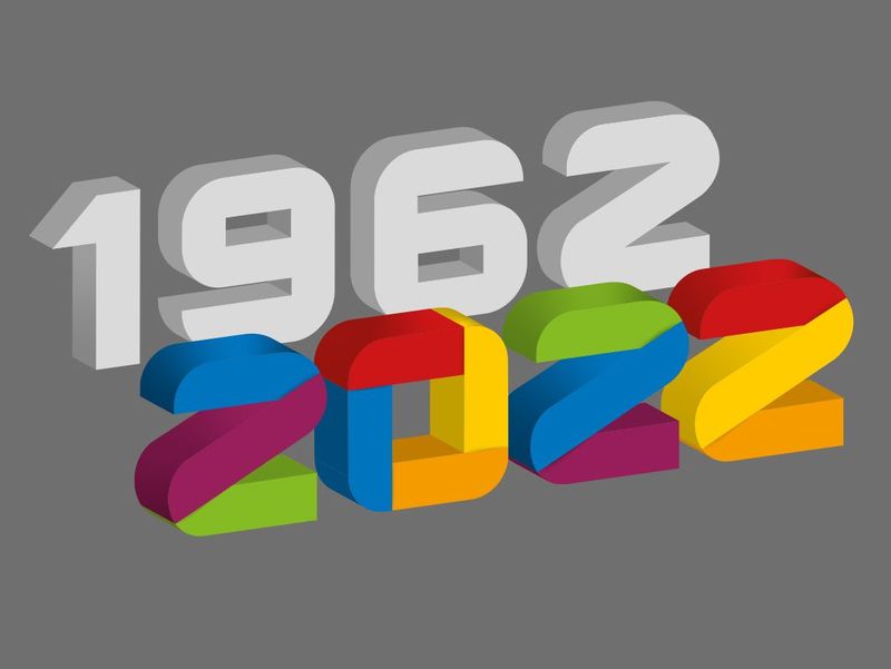 Die Zahlen 1962 bis 2022